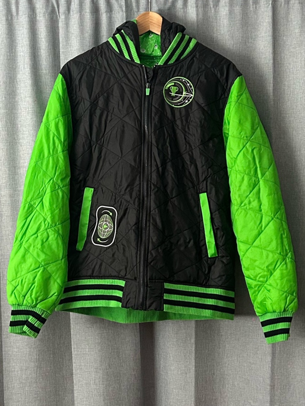 Game Theory Quilted Varsity Jacket